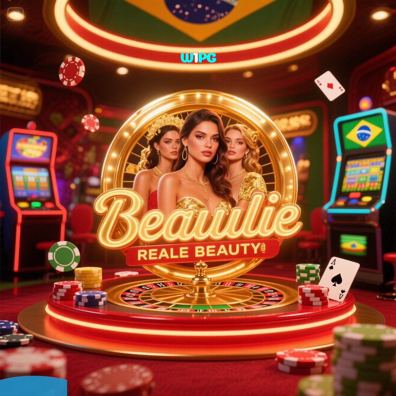 W1PG：Aposte no futebol e jogue os jogos mais emocionantes como blackjack e poker!