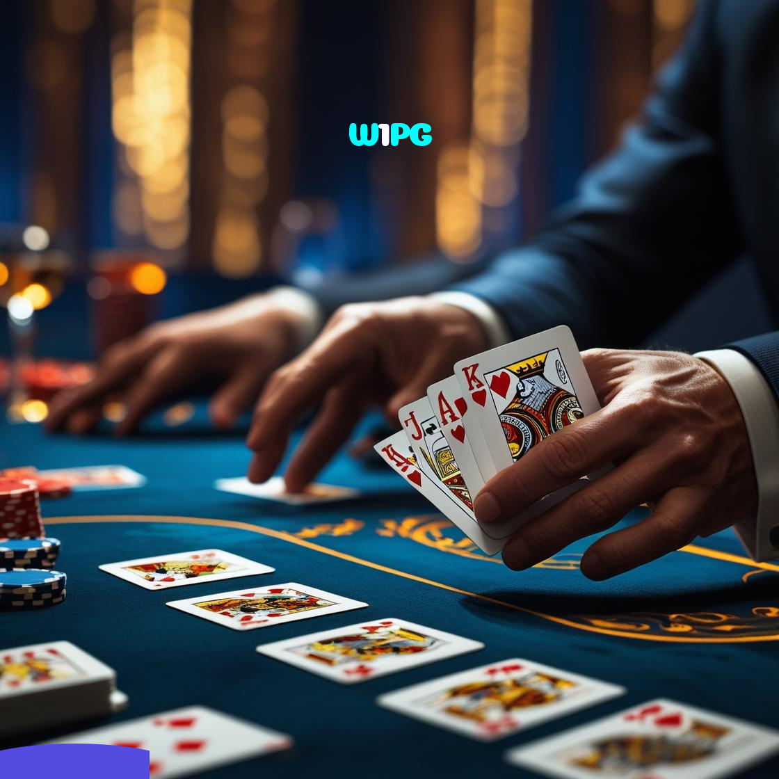 W1PG:Vença no poker online! Prove que você é o mestre das cartas!