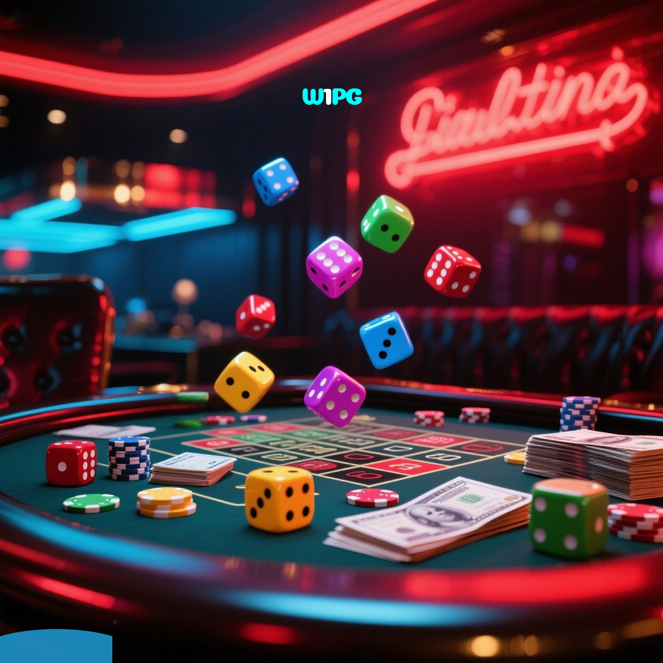 W1PG：Aposte nas mesas de poker e ganhe vitórias épicas!