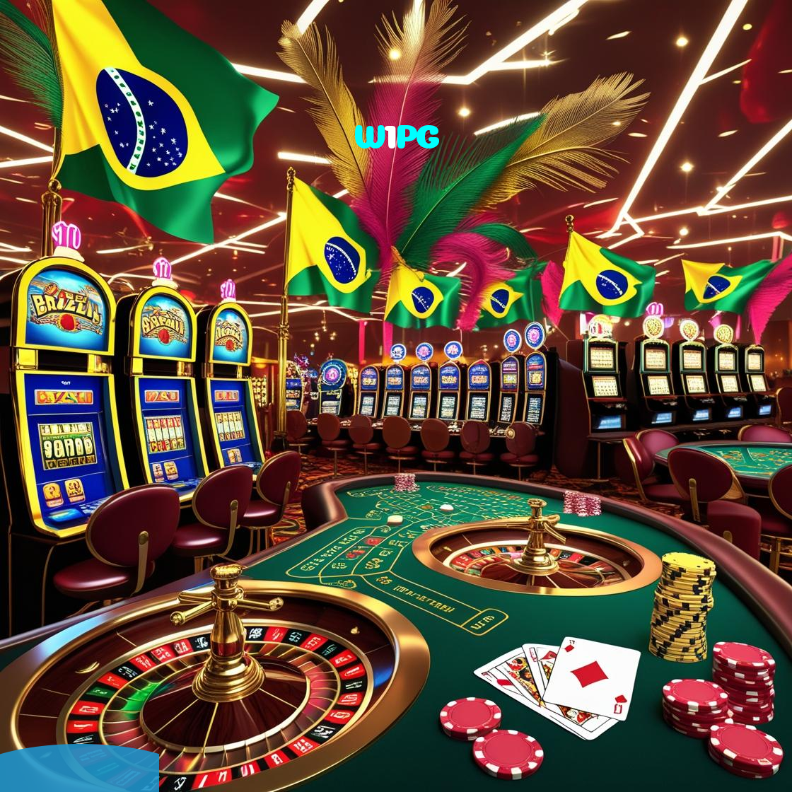 W1PG：Jogue poker, roleta e aposte no futebol com grandes prêmios!