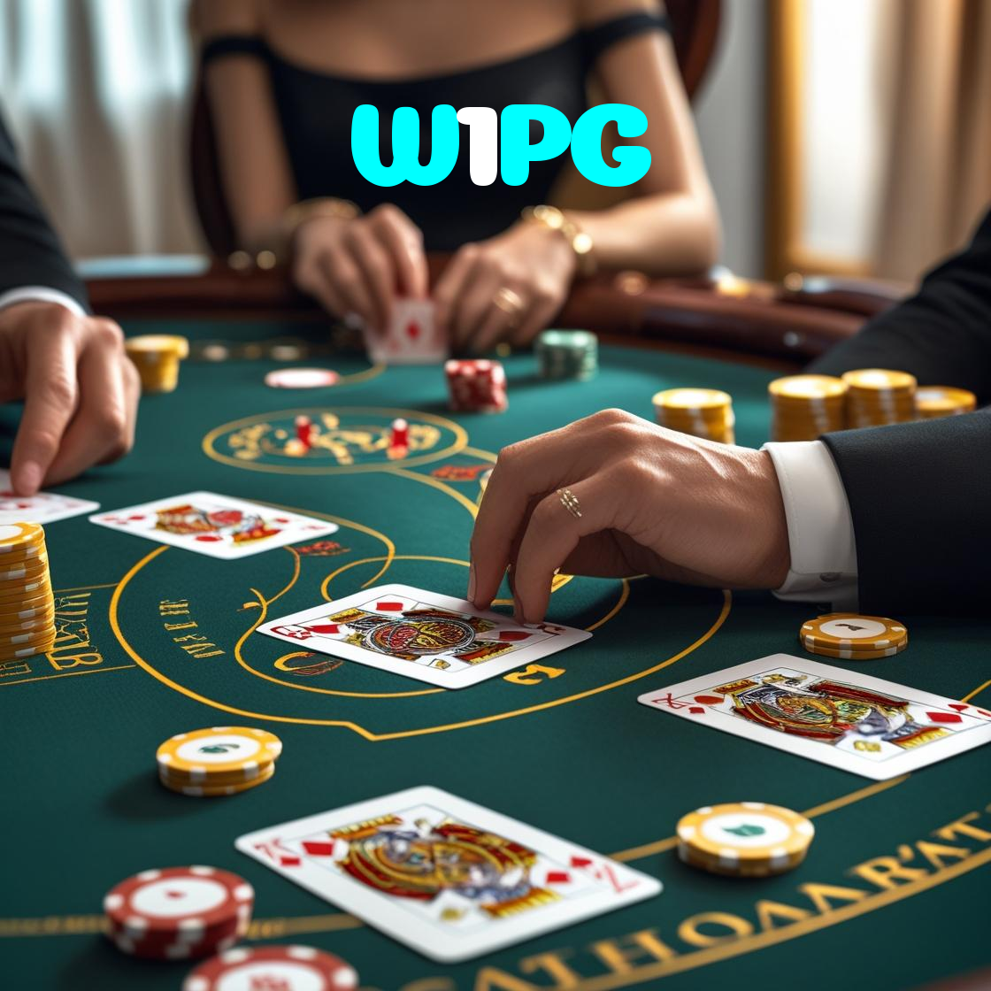 W1PG：Jogue nas mesas de poker e se torne um campeão das cartas!
