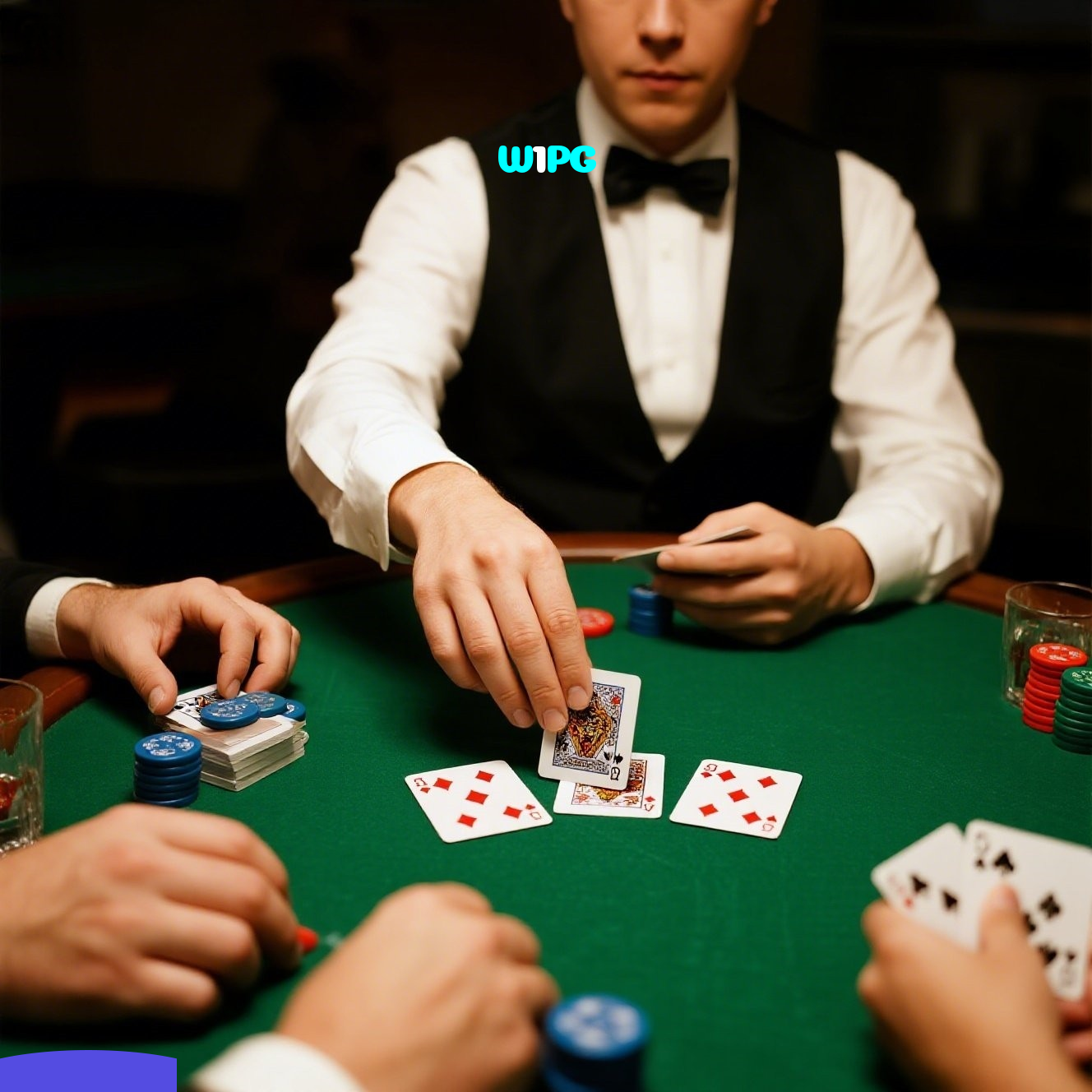 W1PG:Jogue poker e prove que você é o verdadeiro campeão das cartas!